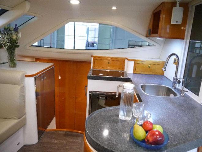 Spacious Galley Up Design © Balance Catamarans